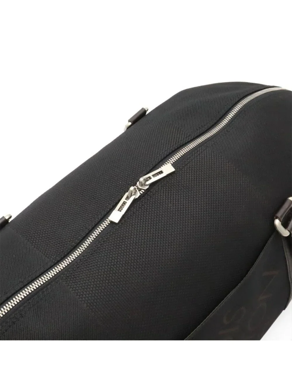 Louis Vuitton Damier Geant Atakan Boston Bag Purse Noir Black